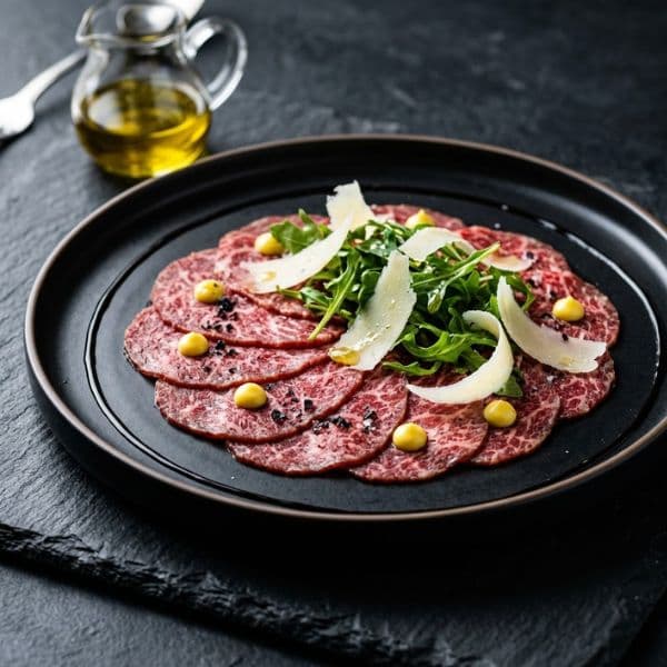 Entrada Carpaccio de Wagyu